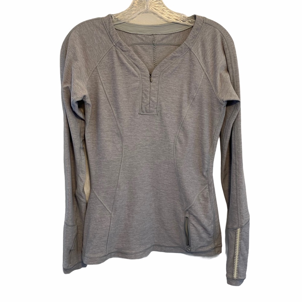 Lululemon Pullover Reflective Zip Ruffle Soft - image 1